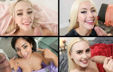 Alex Blake, Valentina Jewels, Dani Blu, Ozzy Sparx - Hottest Facials Compilation