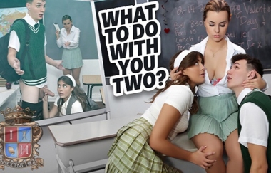 Jessie Rogers, Selina Bentz - My Teachers Horny Intervention